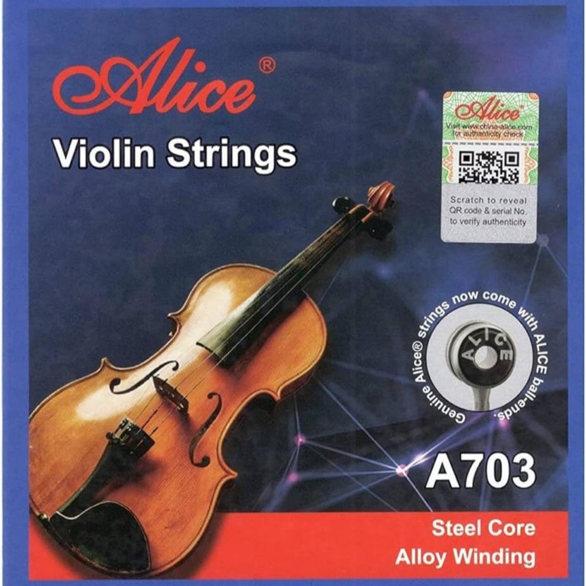 ENCORDURA ALICE VIOLIN ACERO