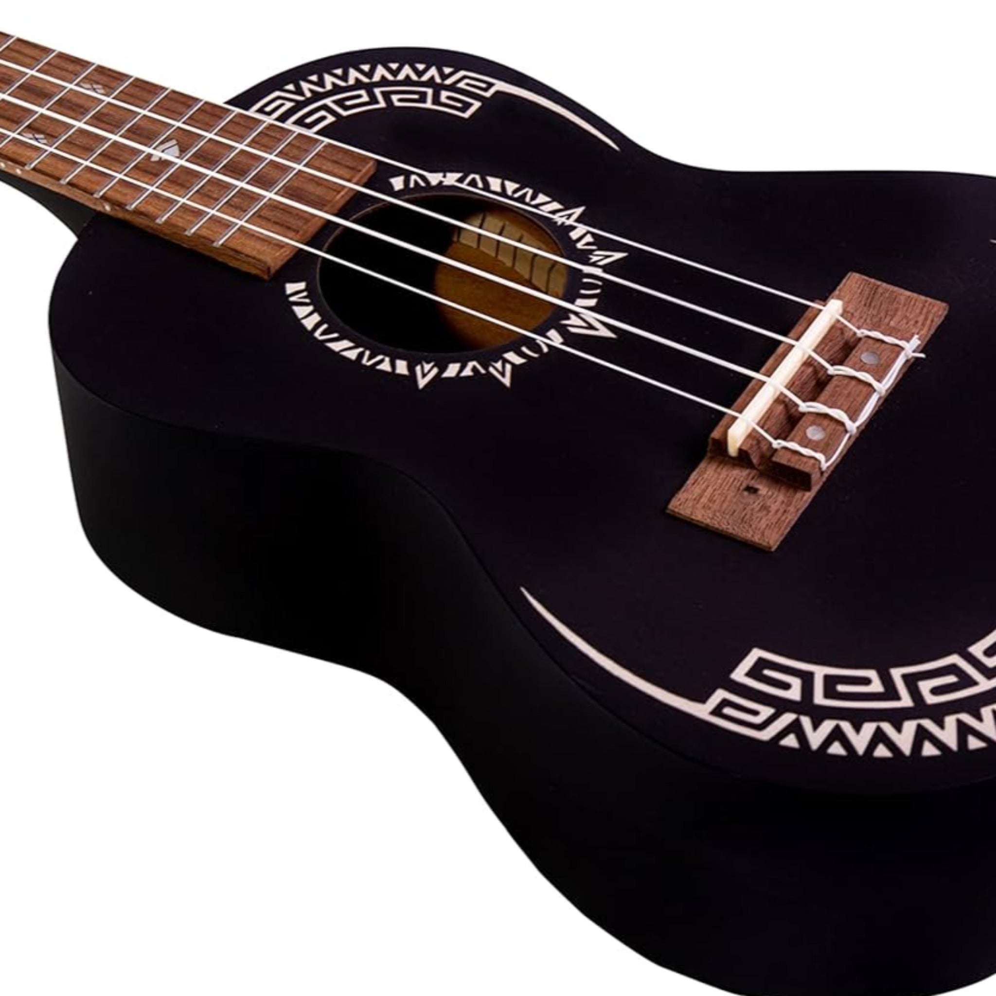 UKELELE BAMBOO CONCIERTO SAPELE PANTHER U-23 C/FUNDA