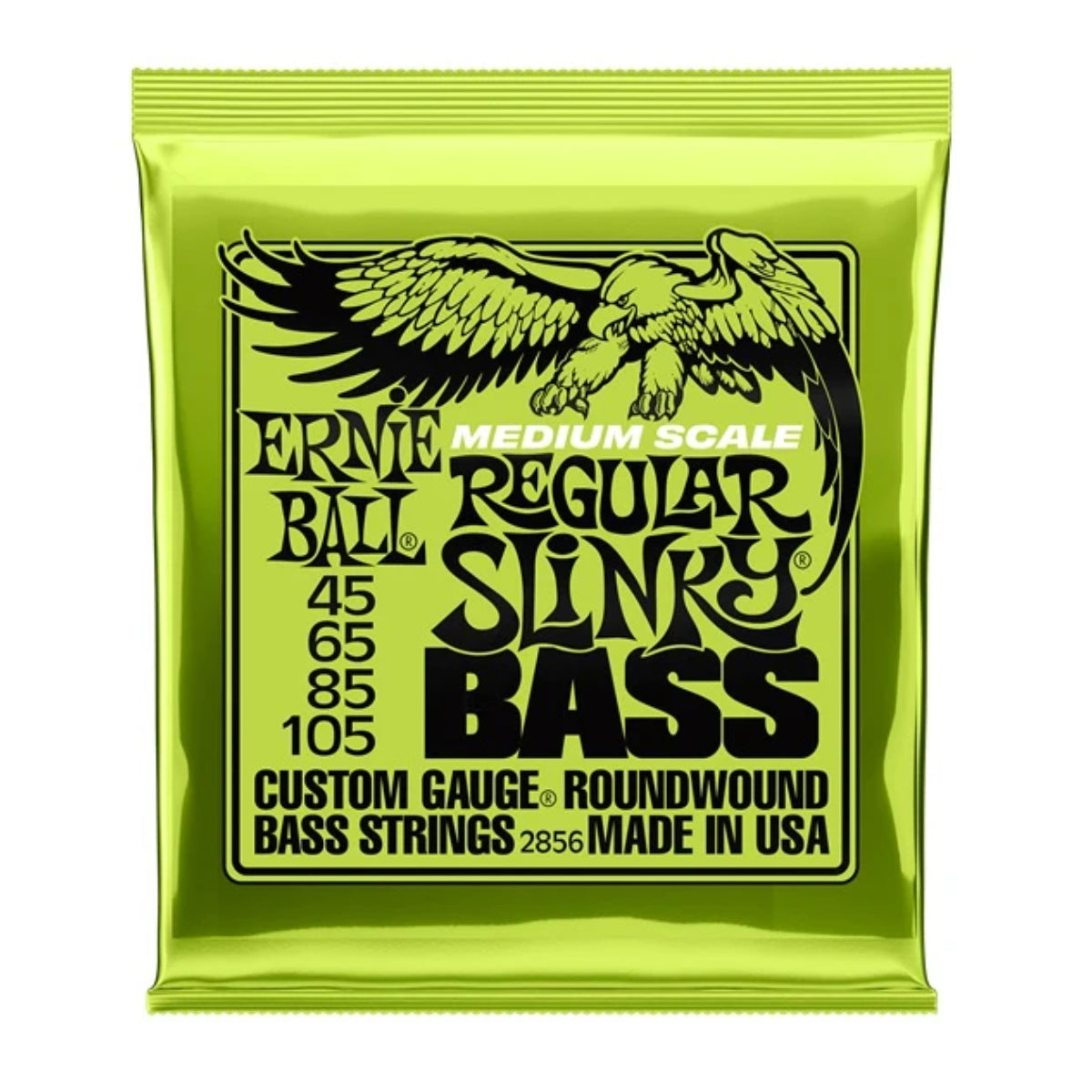ENCORDADURA ERNIE BALL 2856 SLINKY BAJO MEDIUM SCALE 45-105