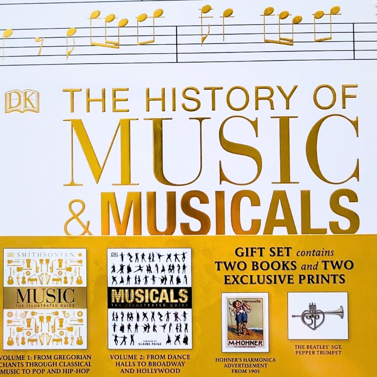 Libro Set: The History of Music & Musicals | DK Publishing – Historia de la Música y el Teatro Musical