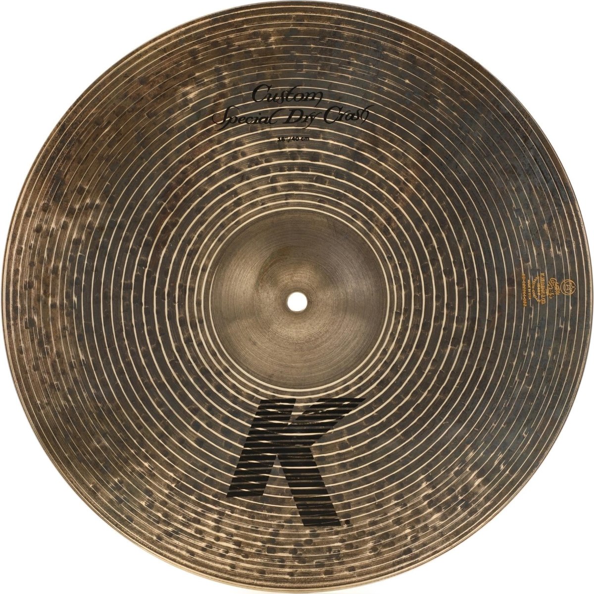 PLATILLO ZILDJIAN 16'' K CUSTOM SPECIAL DRY CRASH