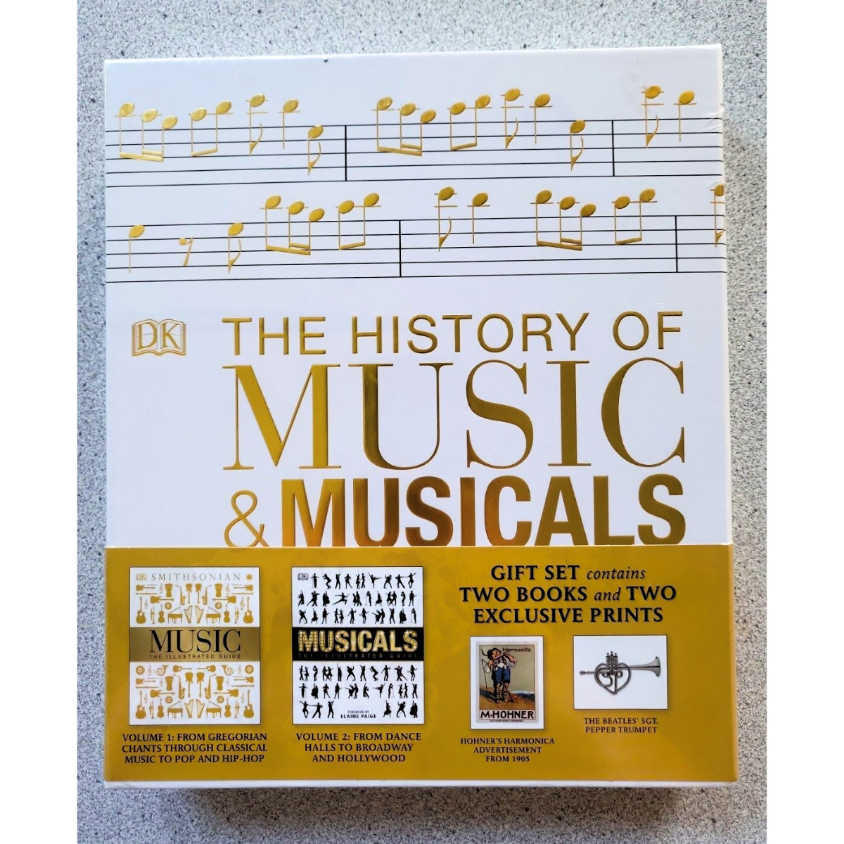 Libro Set: The History of Music & Musicals | DK Publishing – Historia de la Música y el Teatro Musical