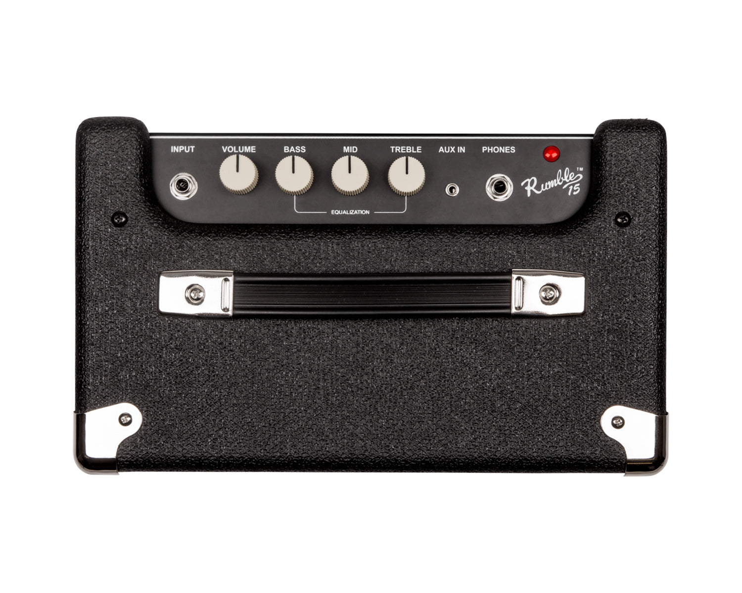 Amplificador Combo para Bajo Fender Rumble 15 V3 Black and Silver 120V