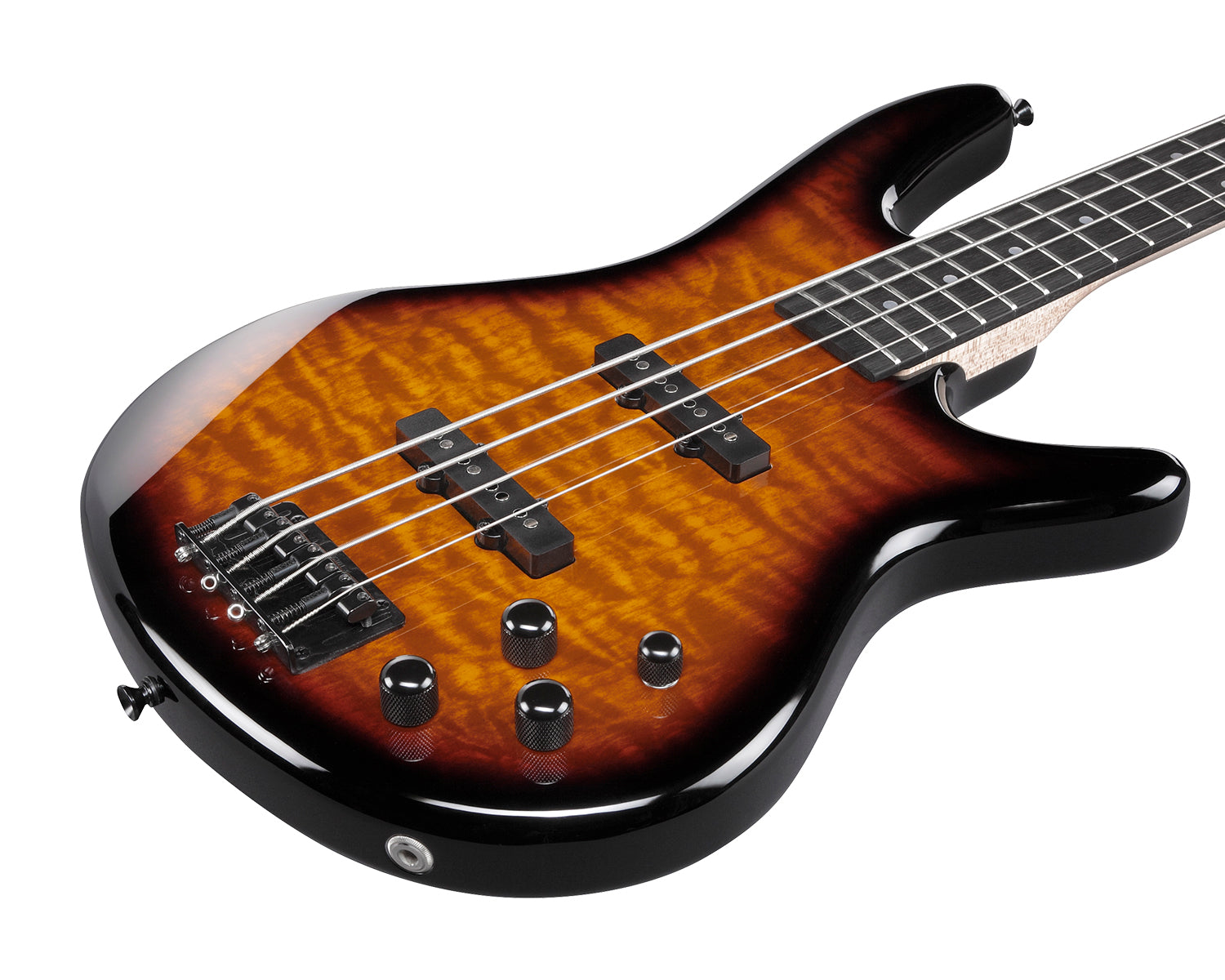 BAJO ELECTRICO IBANEZ SDGR AMARILLO TRANSPARENTE/SOMBREADO NEGRO GSR280QA-TYS