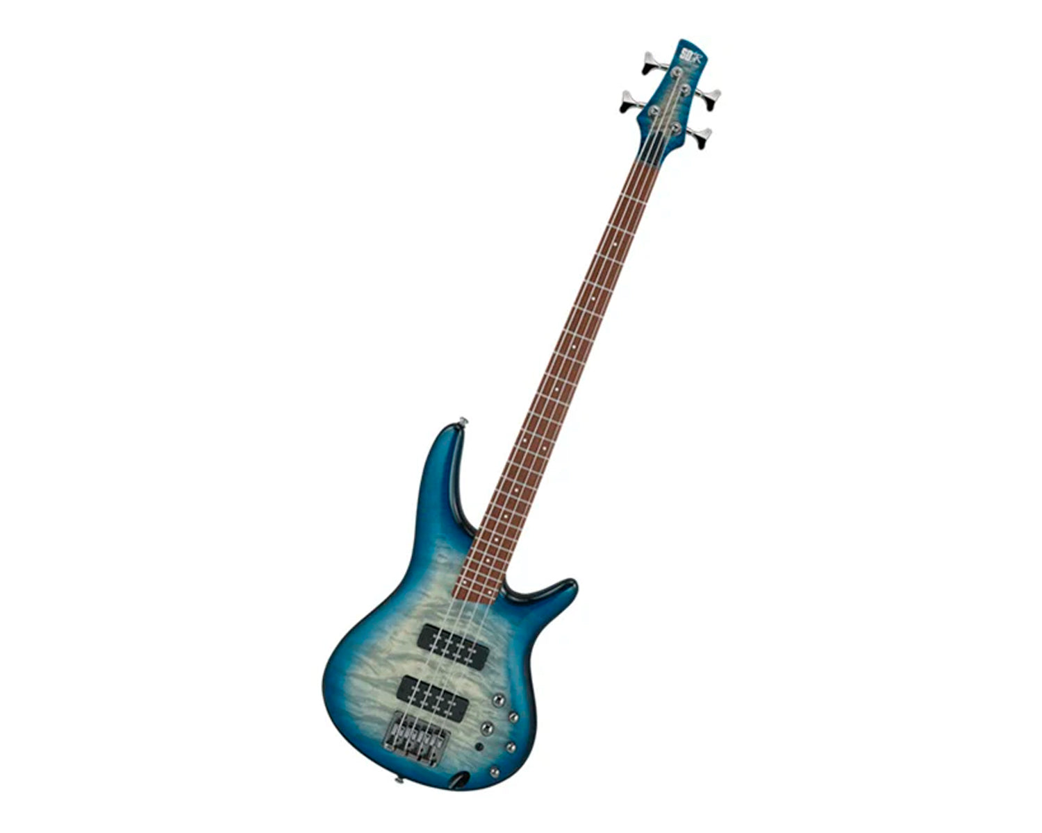 BAJO ELECTRICO IBANEZ SR ENTINTADO GRIS/SOMBREADOAZUL/NEGRO SR400EQM-SCB