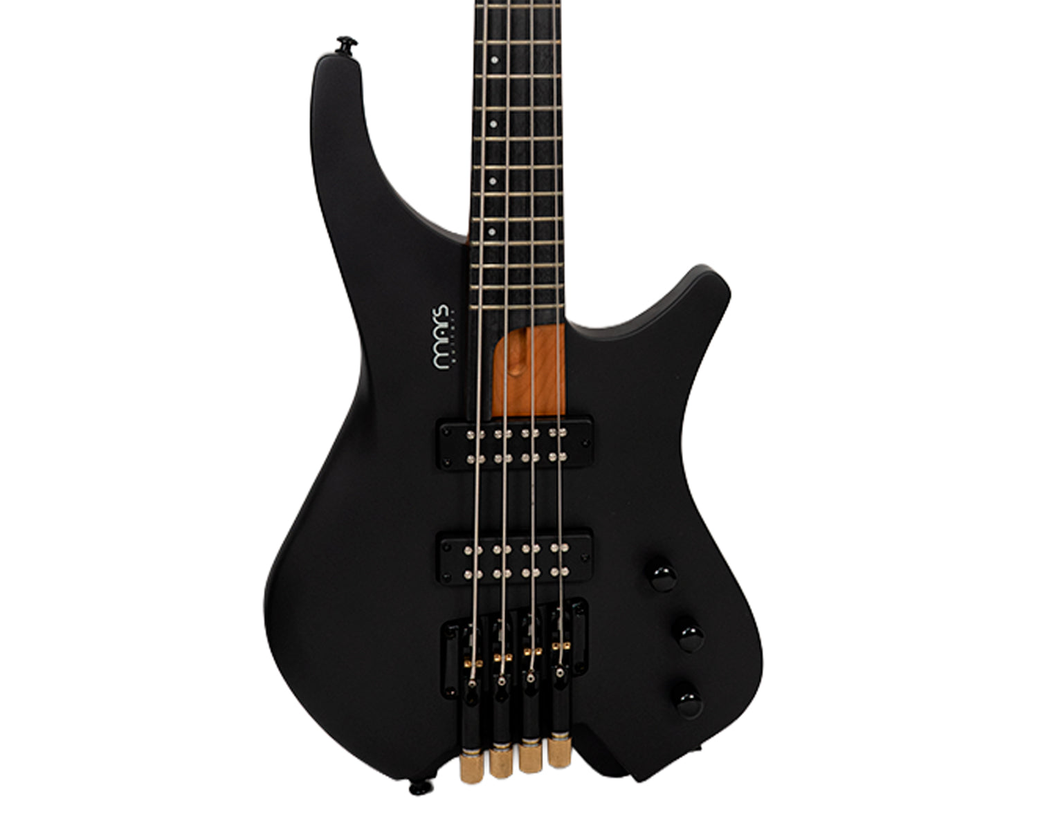 Bajo Eléctrico Mars Headless 4 Cuerdas Satin Black