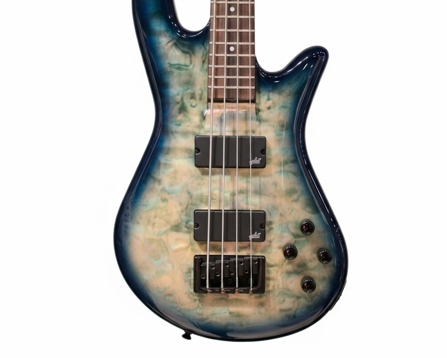 Bajo Spector Legend 4 azul desvanecido brillante