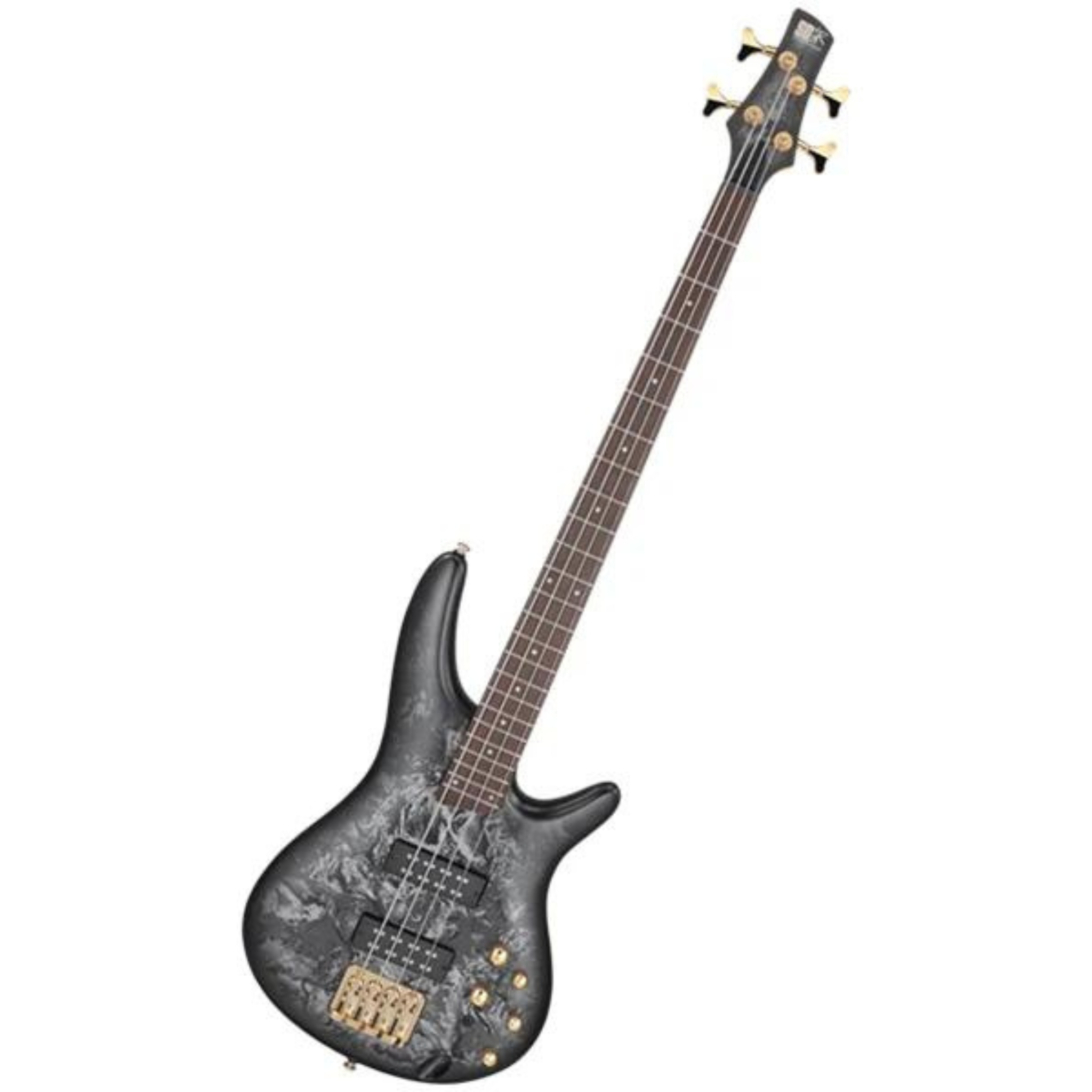 BAJO ELÉCTRICO IBANEZ ''SR'' DE 5 CUERDAS, GRIS TEXTURIZADO/SOMBREADO NEGRO MATE