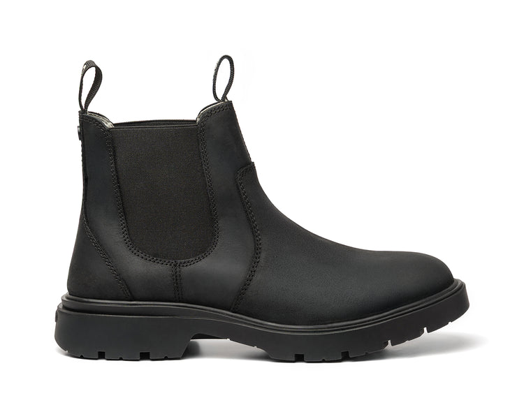 Bota Chelsea de Piel para Hombre Clubz x Paruno Color Negro P2126901