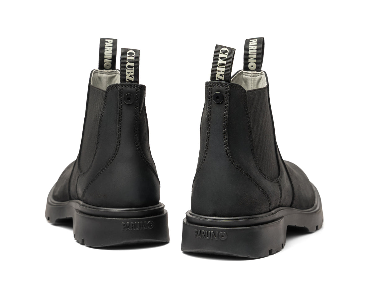 Bota Chelsea de Piel para Hombre Clubz x Paruno Color Negro P2126901