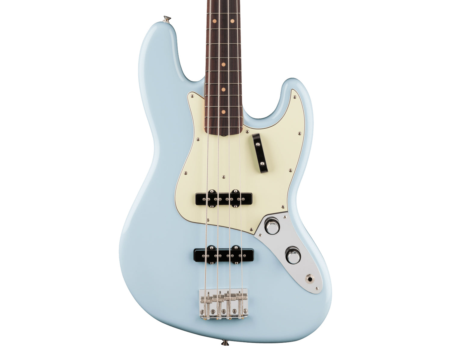 Bajo Eléctrico Fender Vintera III Early '60s Jazz Bass Sonic Blue con Diapasón de Rosewood