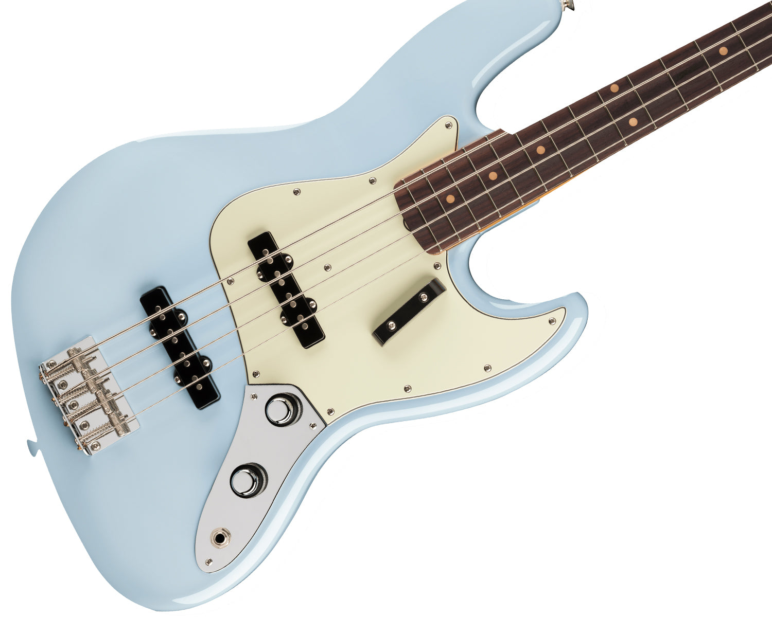 Bajo Eléctrico Fender Vintera III Early '60s Jazz Bass Sonic Blue con Diapasón de Rosewood