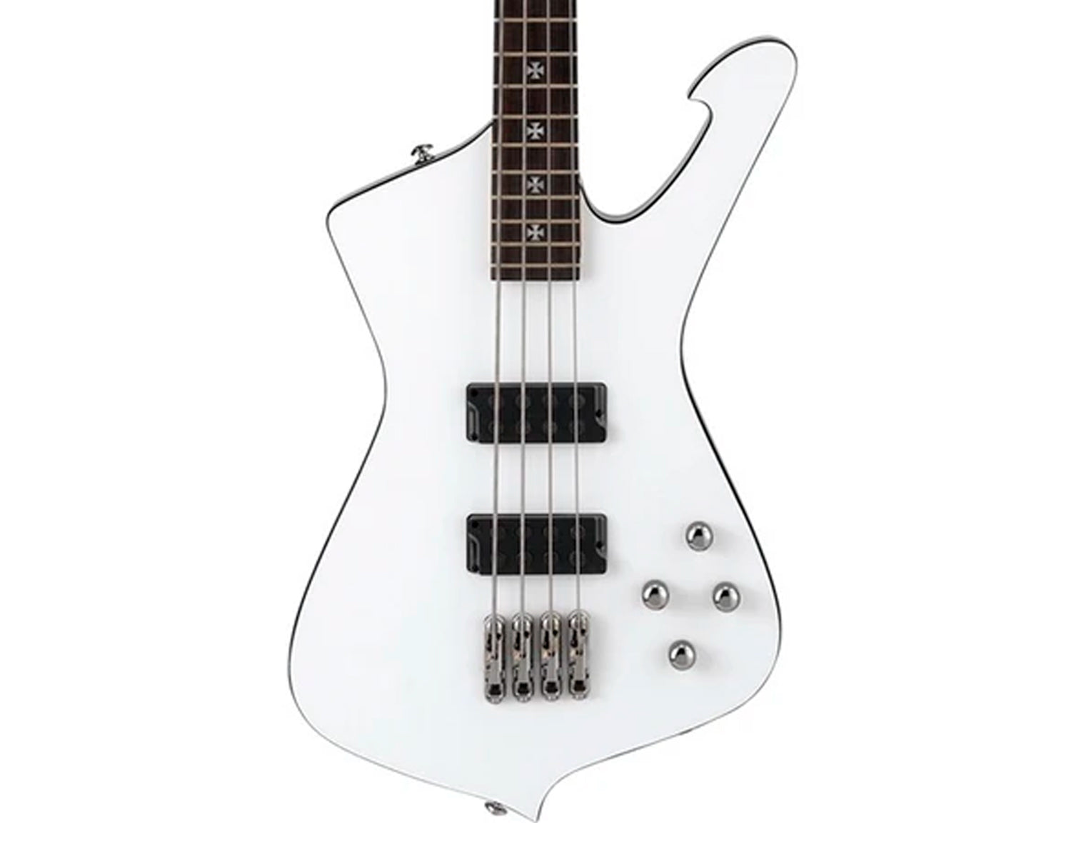 Bajo Eléctrico Ibanez Sharlee D’Angelo SDB3-PW Blanco con Estuche