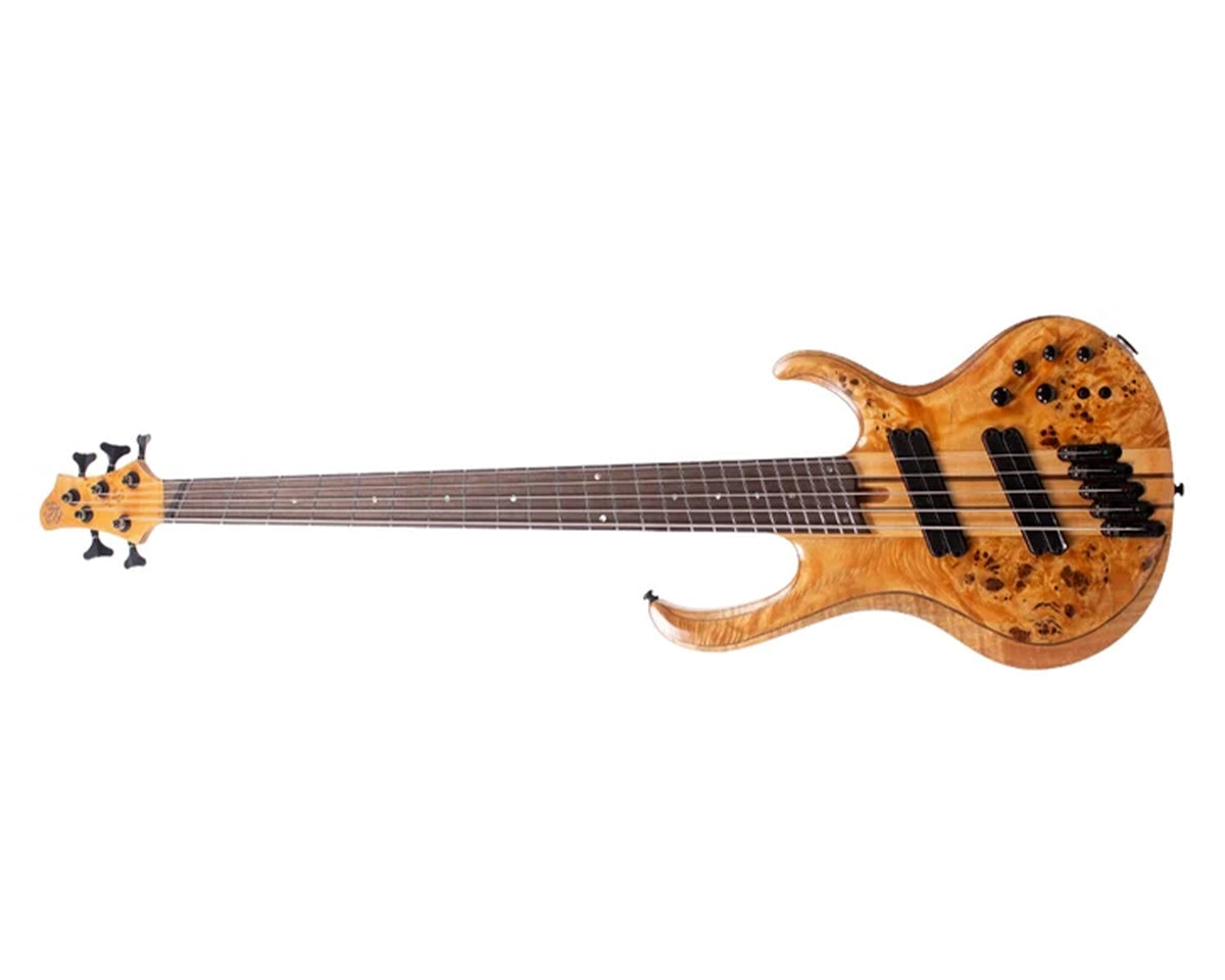 Bajo eléctrico Ibanez BTB805MS-FNL 5 cuerdas multiescala Natural Low Gloss con estuche