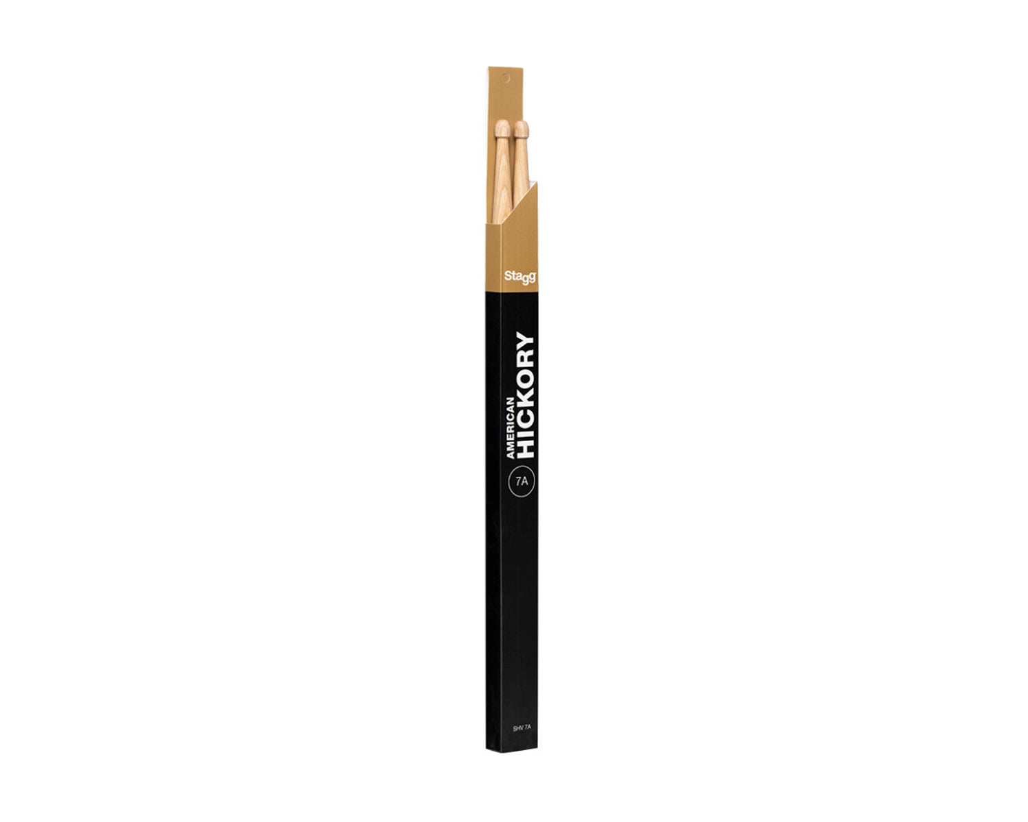 Baquetas Stagg SHV7A Hickory Serie V7A Punta de Madera