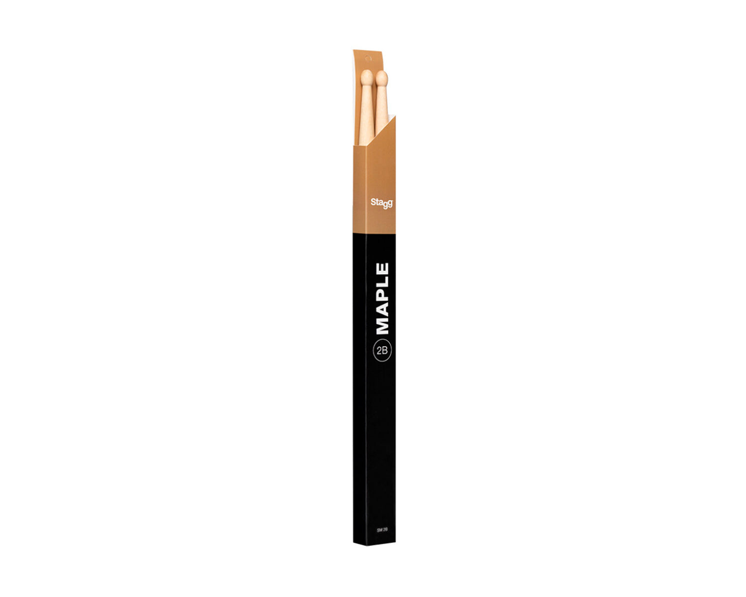Baquetas Stagg SM2B Maple 2B Punta de Madera