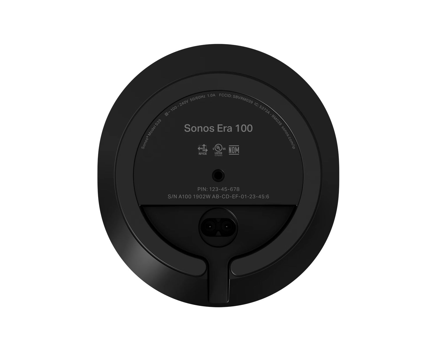 Bocina Inalámbrica Sonos Era 100 SL Negra