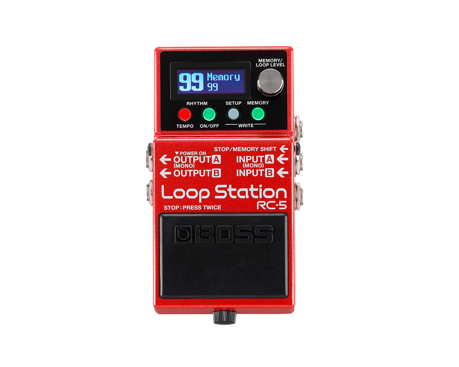 Pedal Boss RC-5 Compacto Loop Station