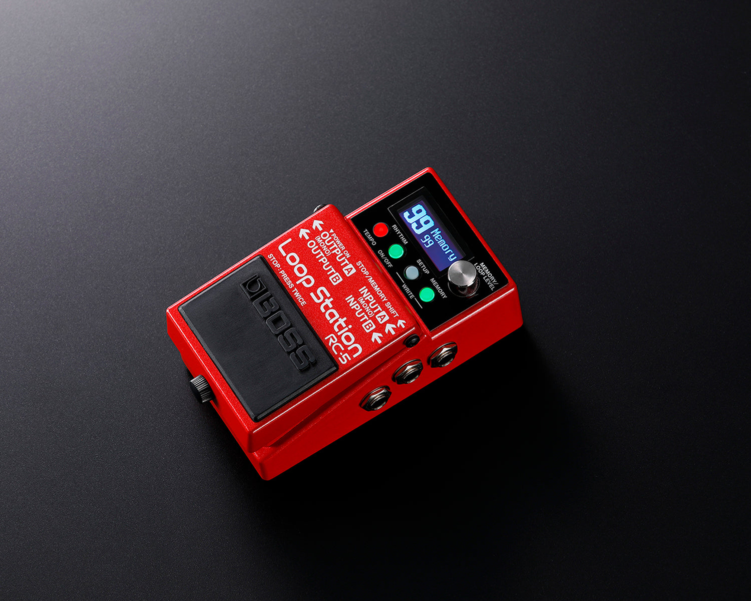 Pedal Boss RC-5 Compacto Loop Station