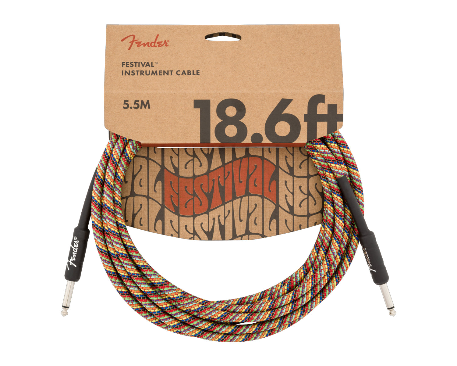 Cable Fender de Instrumento Festival 5.5mts Festival Rainbow