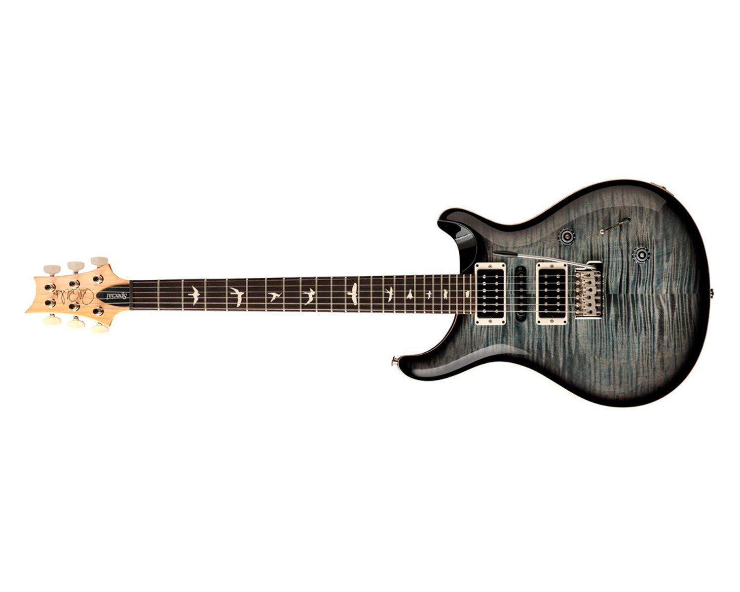 Guitarra Eléctrica PRS CE 24 Special Limited Faded Blue Smokeburst con gig bag