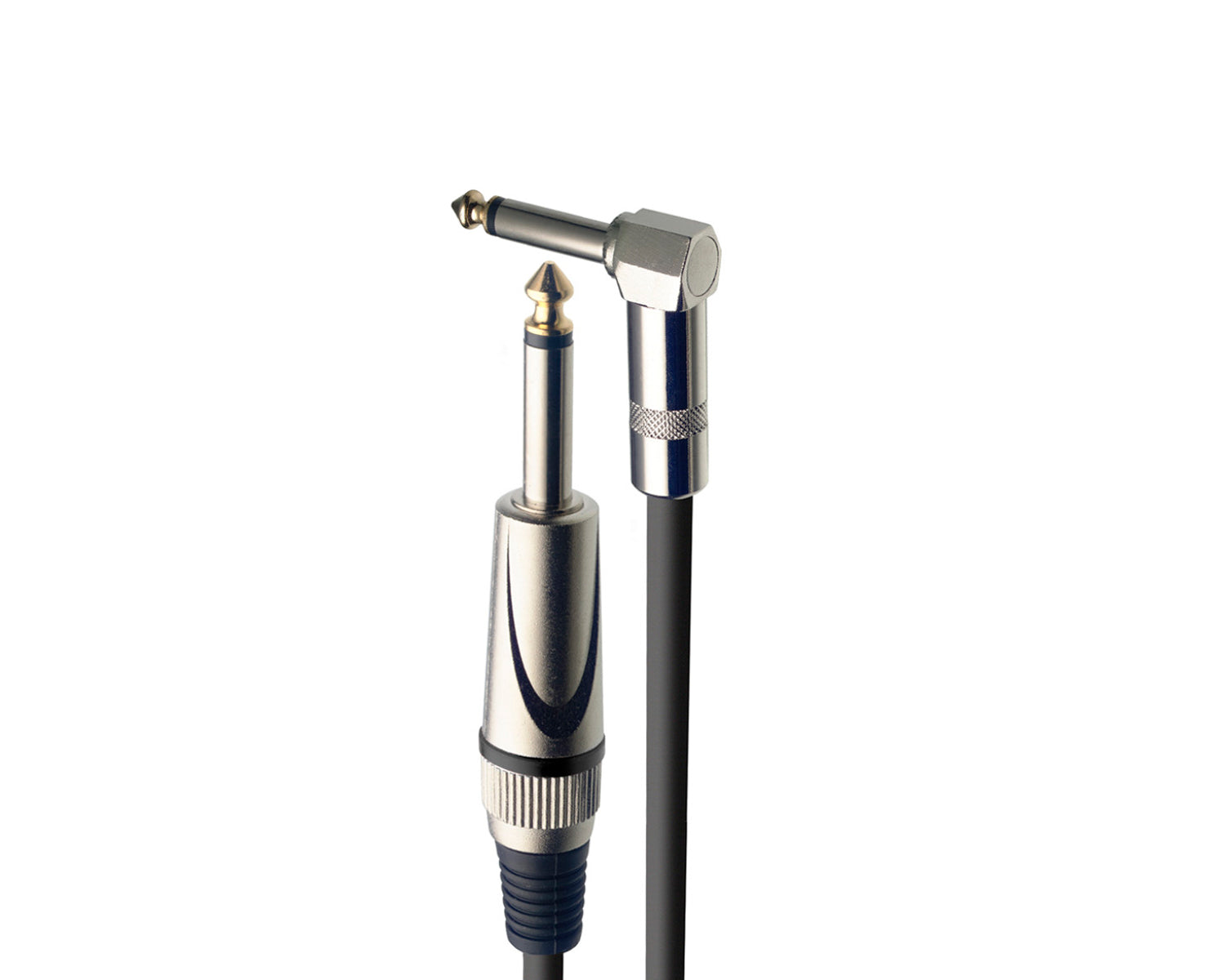 Cable Stagg SGC3PLDL de Instrumento Plug/Plug (M/M) Recto a Angulado 3 m Serie S