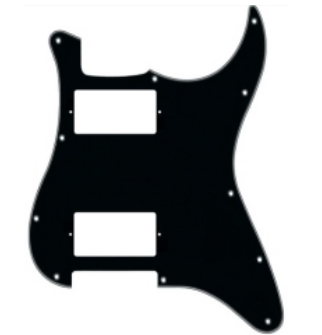 MICA HH PARA GUITARRA ELECTRICA NEGRO (3PLY) PROLINE ST300BWB