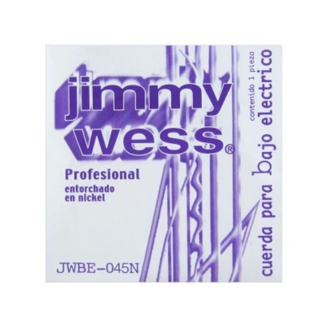 CUERDAS P/BAJO ELECTRICO JIMMY WESS 1ANIQ 045