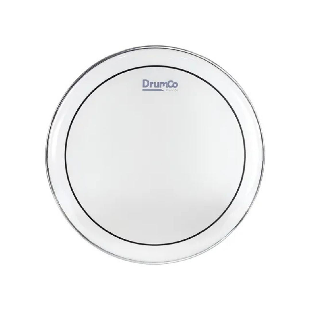 PARCHE DRUMCO CLEAR DOUBLE PLY OIL HEADS 16