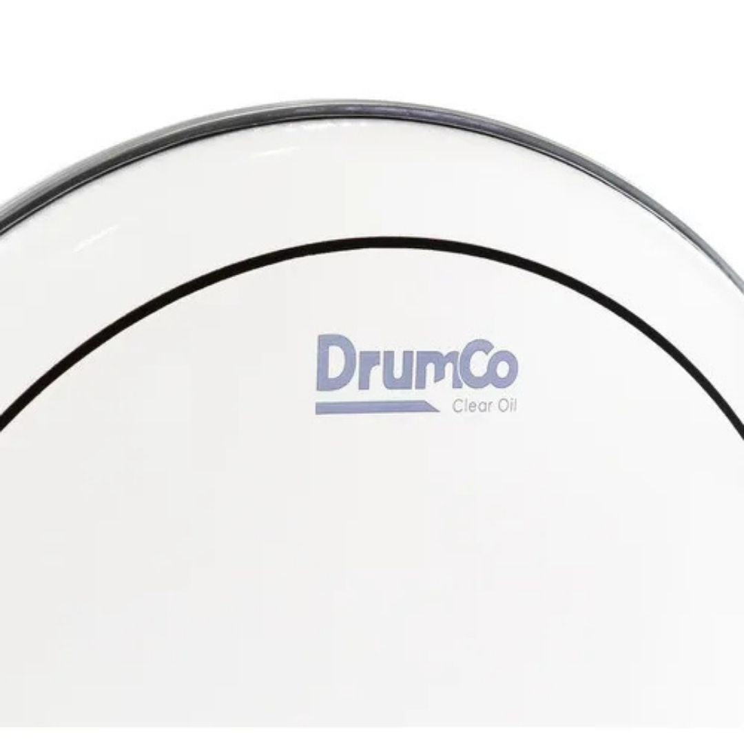 PARCHE DRUMCO CLEAR DOUBLE PLY OIL HEADS 16
