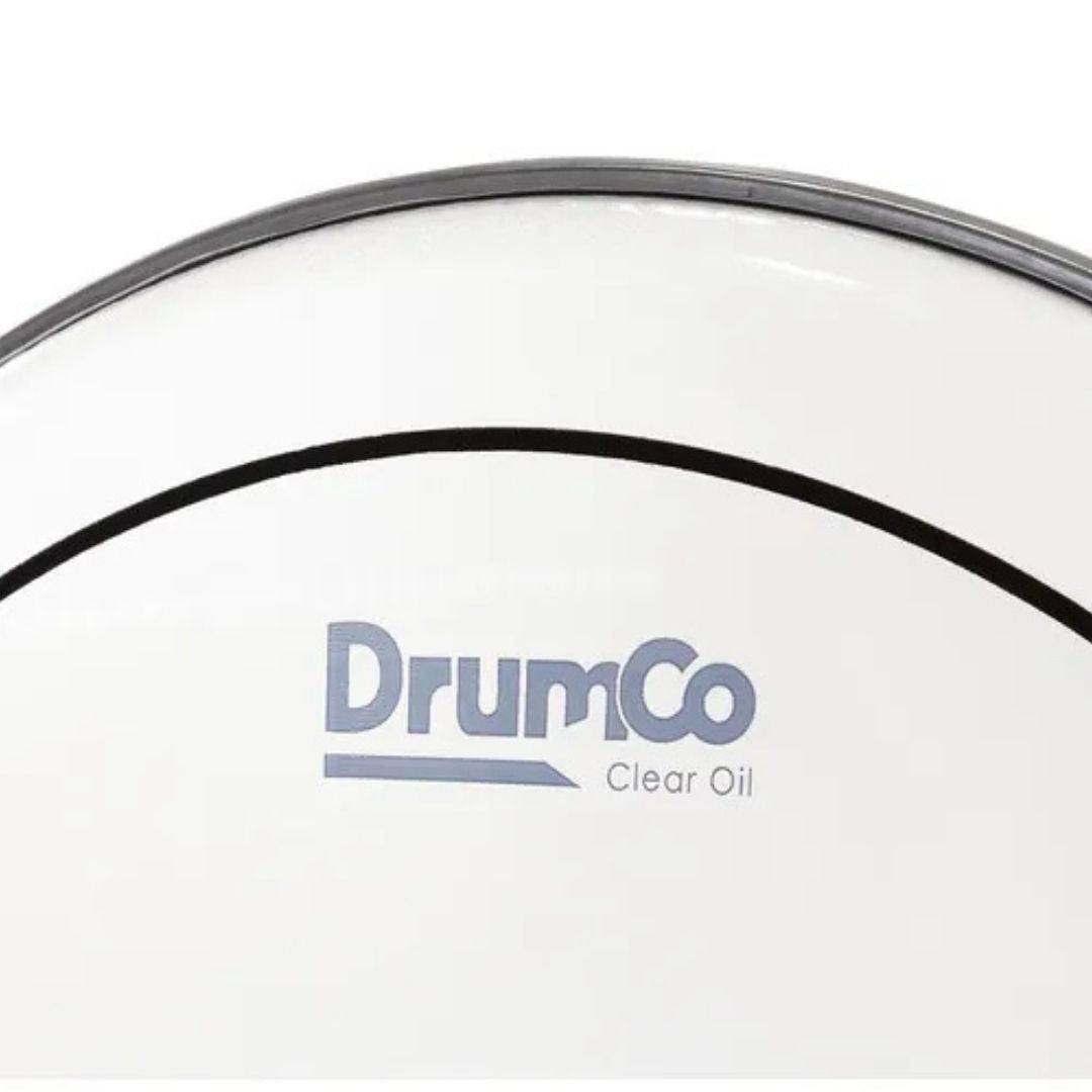 PARCHE DRUMCO CLEAR DOUBLE PLY OIL HEADS 16
