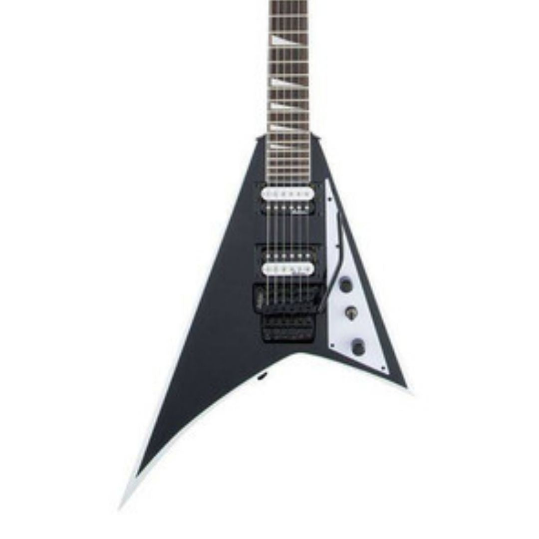 GUITARRA ELECTRICA JACKSON JS32 RR AH FB BLACK/WHITE BEVELS