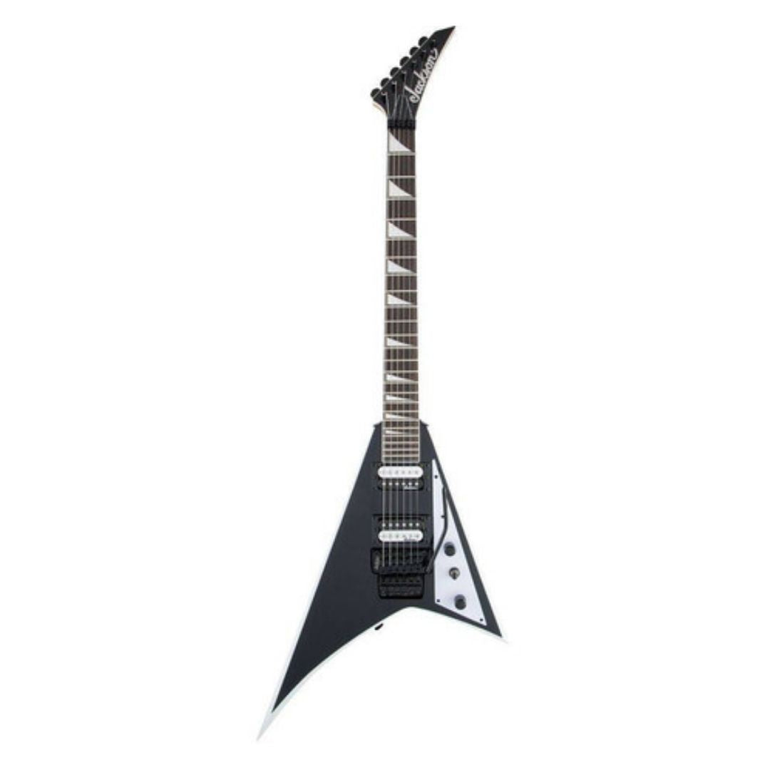 GUITARRA ELECTRICA JACKSON JS32 RR AH FB BLACK/WHITE BEVELS