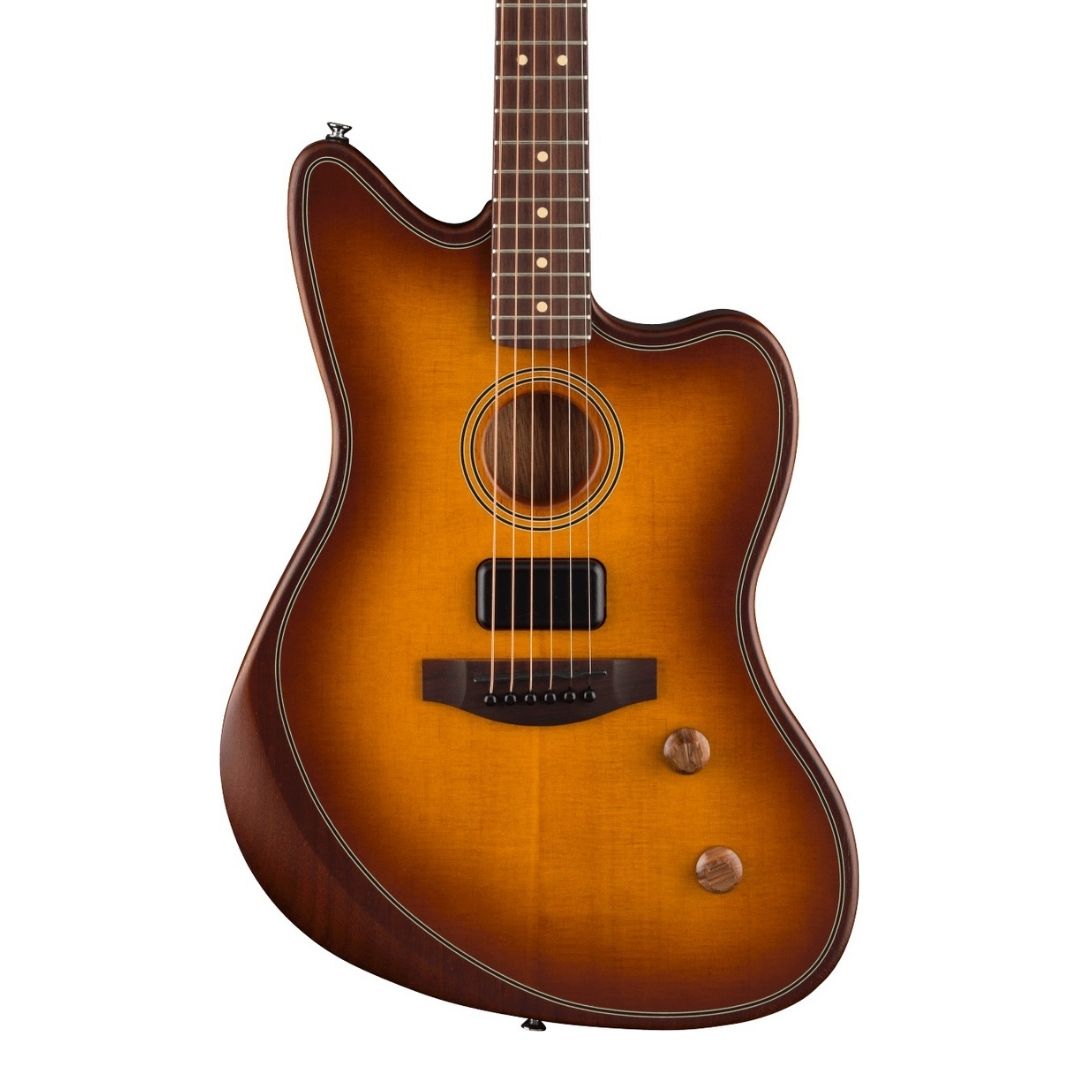 GUITARRA ELECTRICA FENDER STANDARD ACOUSTASONIC JAZZMASTER HONEY BURST