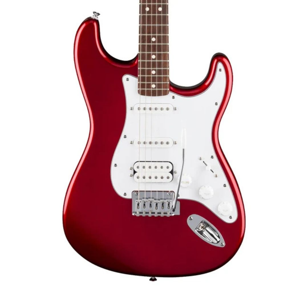 GUITARRA ELECTRICA FENDER STD STRATOCASTER HSS LRL WPG CANDY COLA