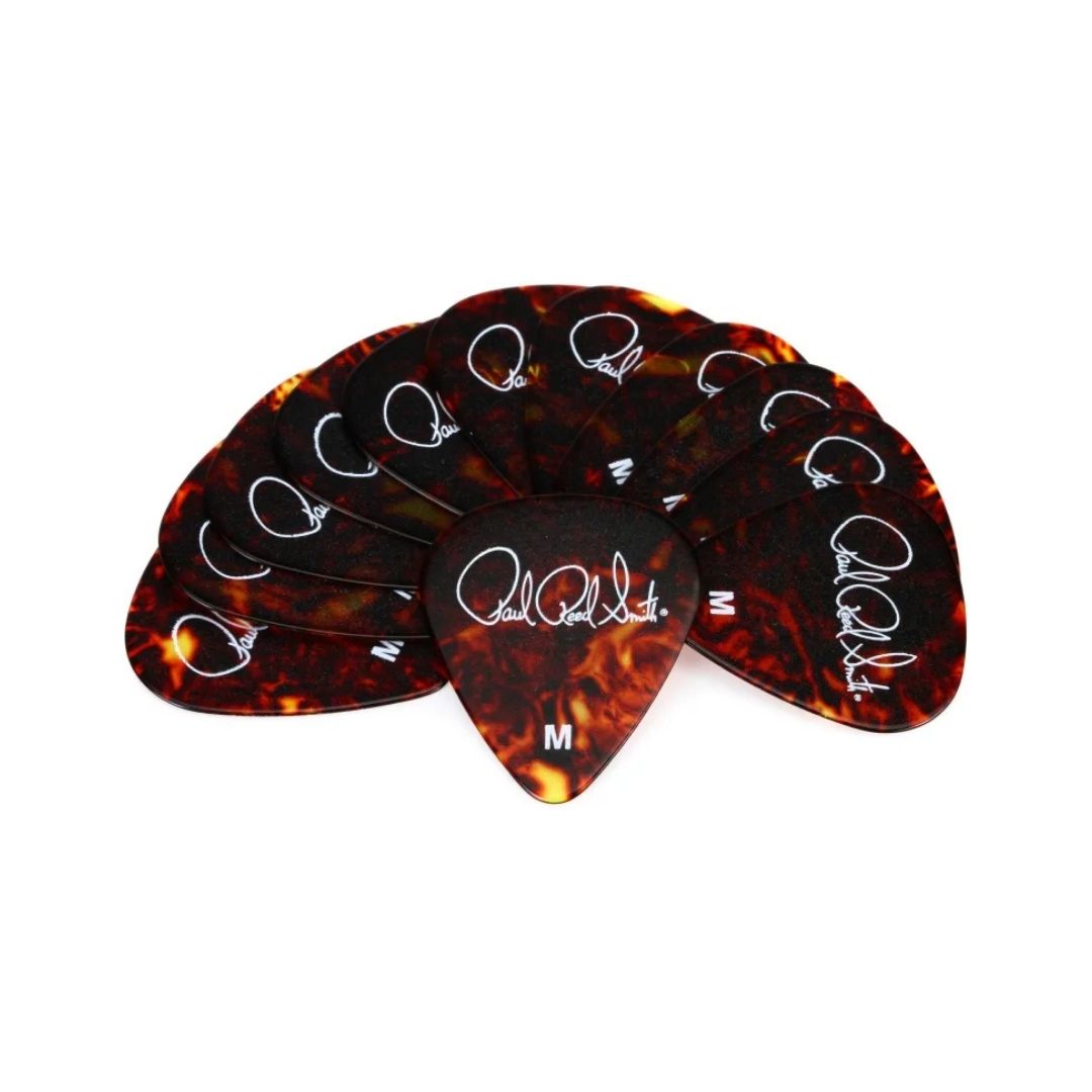 PAQUETE 12 PUAS PRS STD CELLULOID TORTOISE SHELL MEDIUM