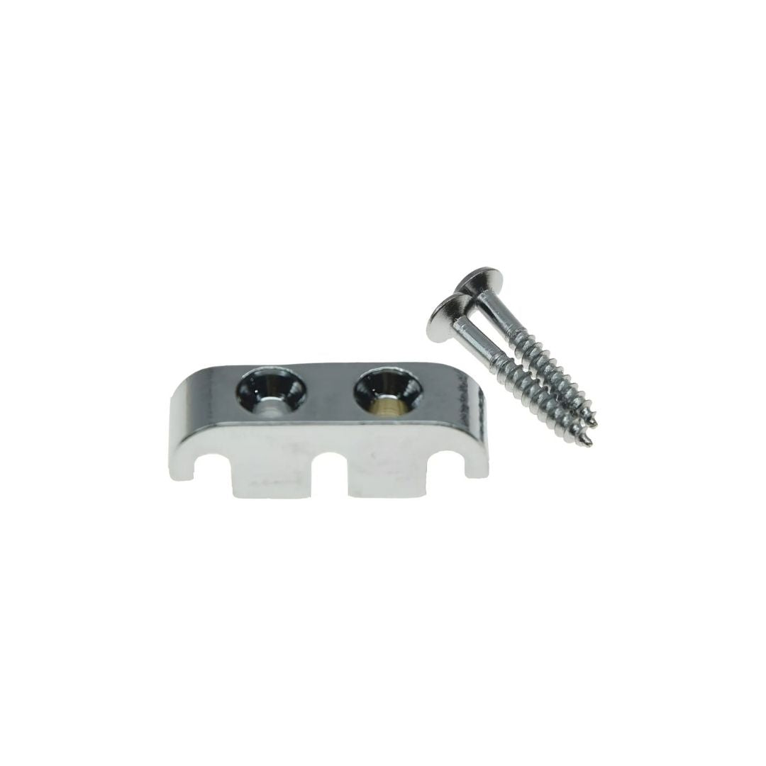 RETENEDOR DE CUERDAS PARA BAJOS TIPO FENDER PARA 5 CUERDAS CROMADO PROLINE HS053