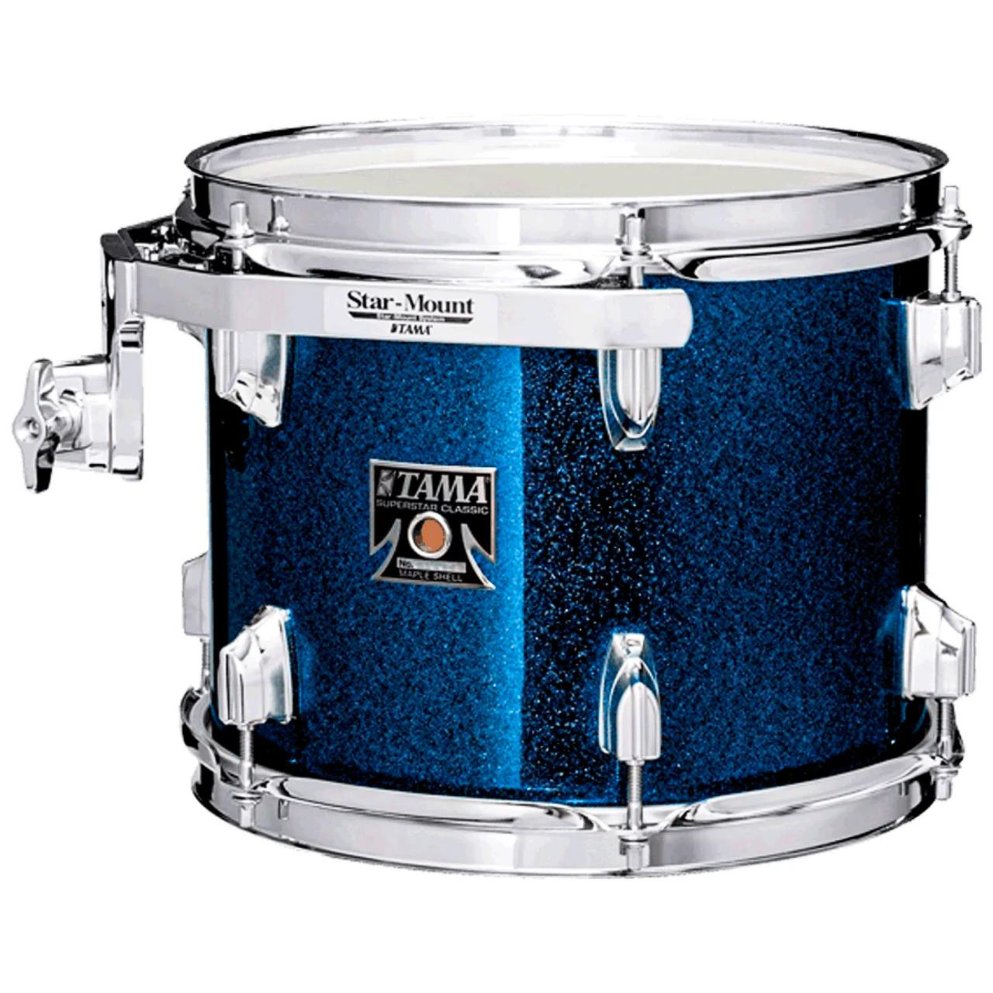 BATERIA TAMA ''SUPERSTAR CLASSIC MAPLE'' DE 5 PZAS. AZUL BRILLANTE CON ATRILES