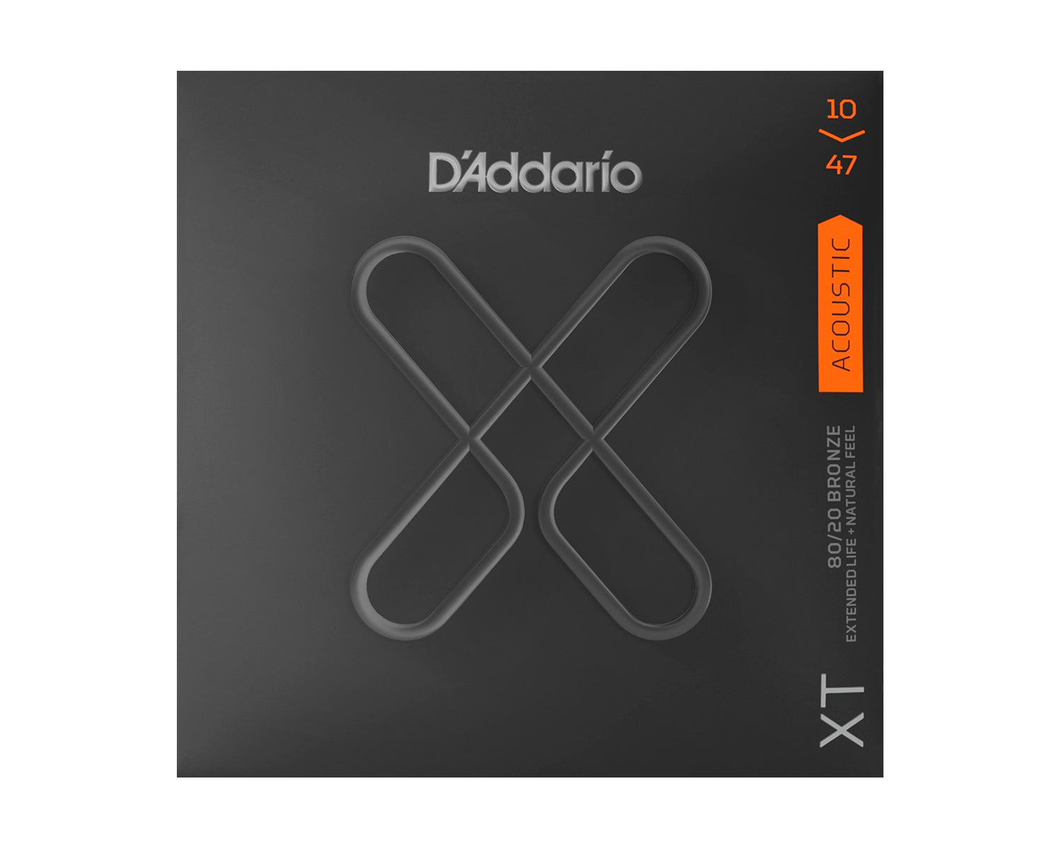 Cuerdas D'Addario XT 80/20 Bronze 10-47 Acústica Extra Light XTABR1047