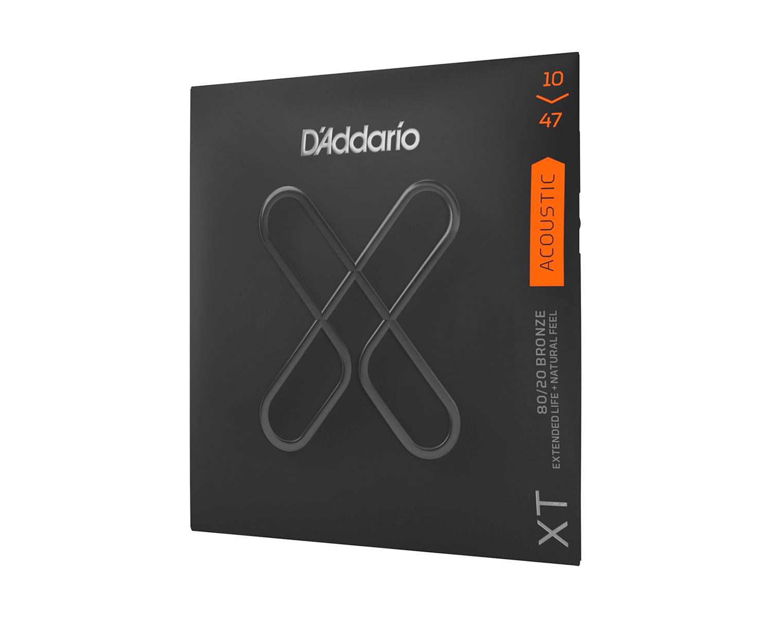 Cuerdas D'Addario XT 80/20 Bronze 10-47 Acústica Extra Light XTABR1047
