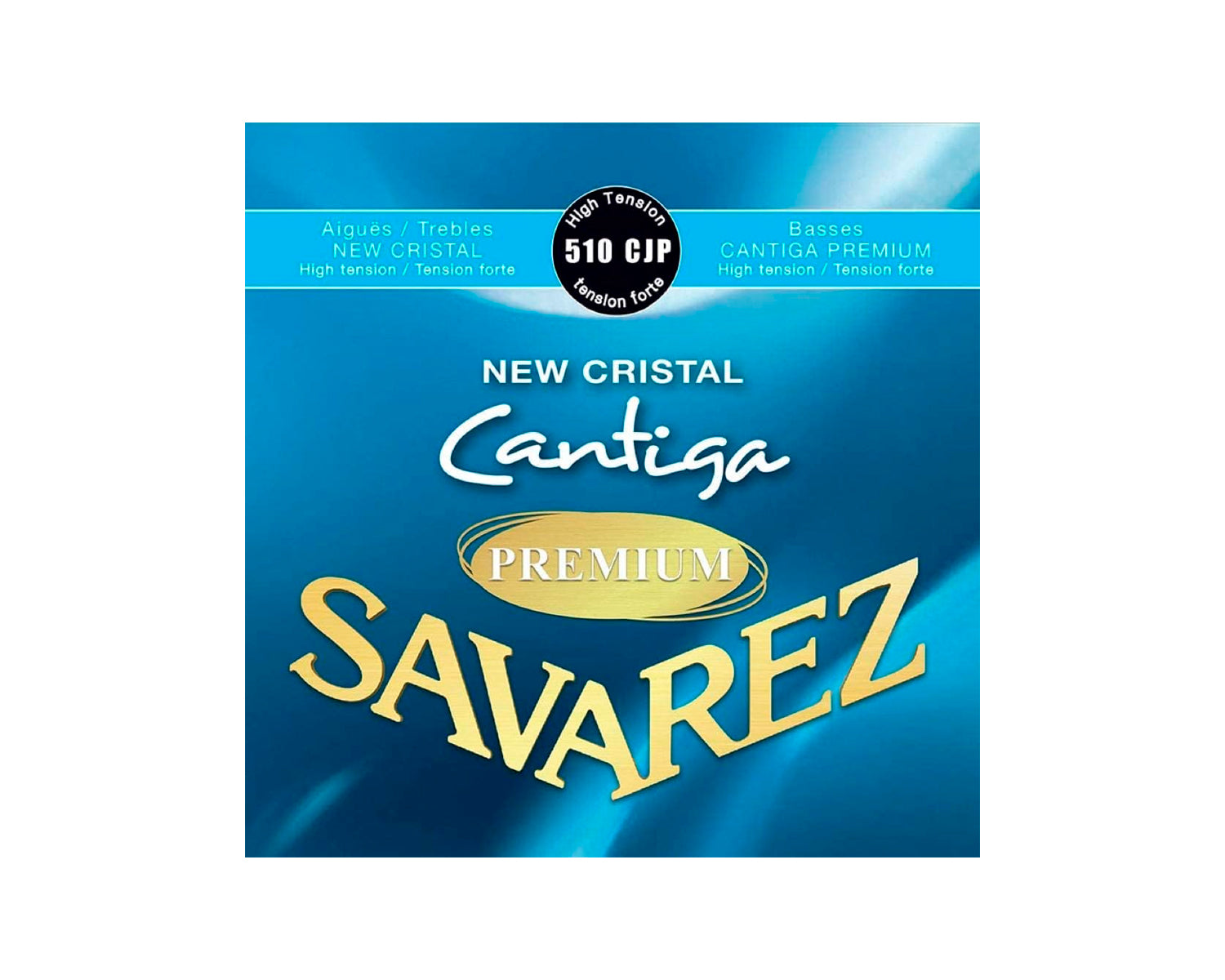Encordadura para Guitarra Clásica Savarez 510CJ New Cristal Cantiga Tensión Alta