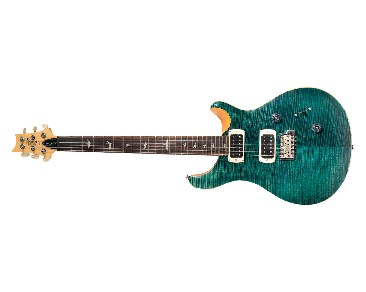 Guitarra Electrica PRS SE Custom 24 Slate Blue Con Gig Bag