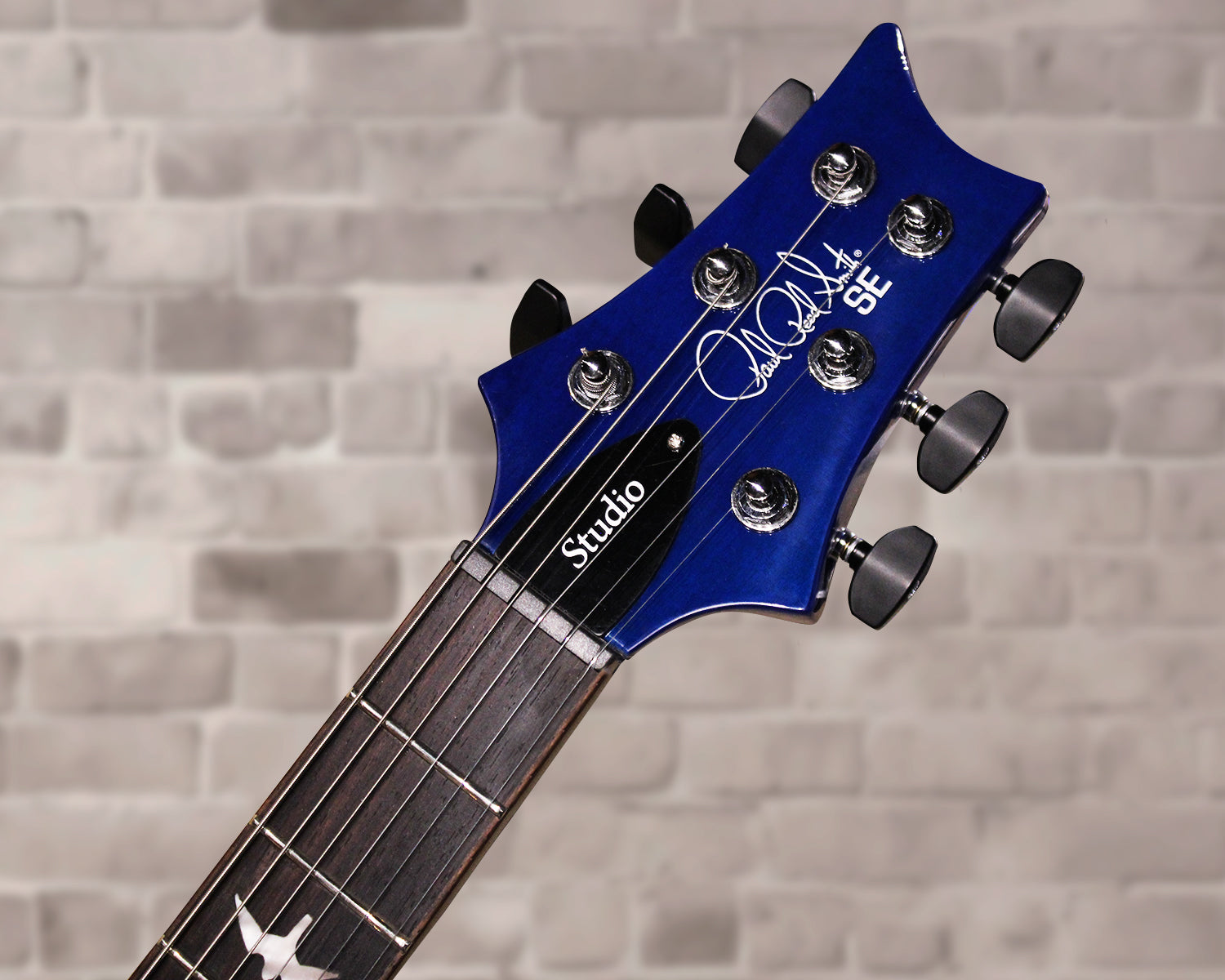 Guitarra PRS SE Studio Charcoal Blue Burst Con Gig Bag