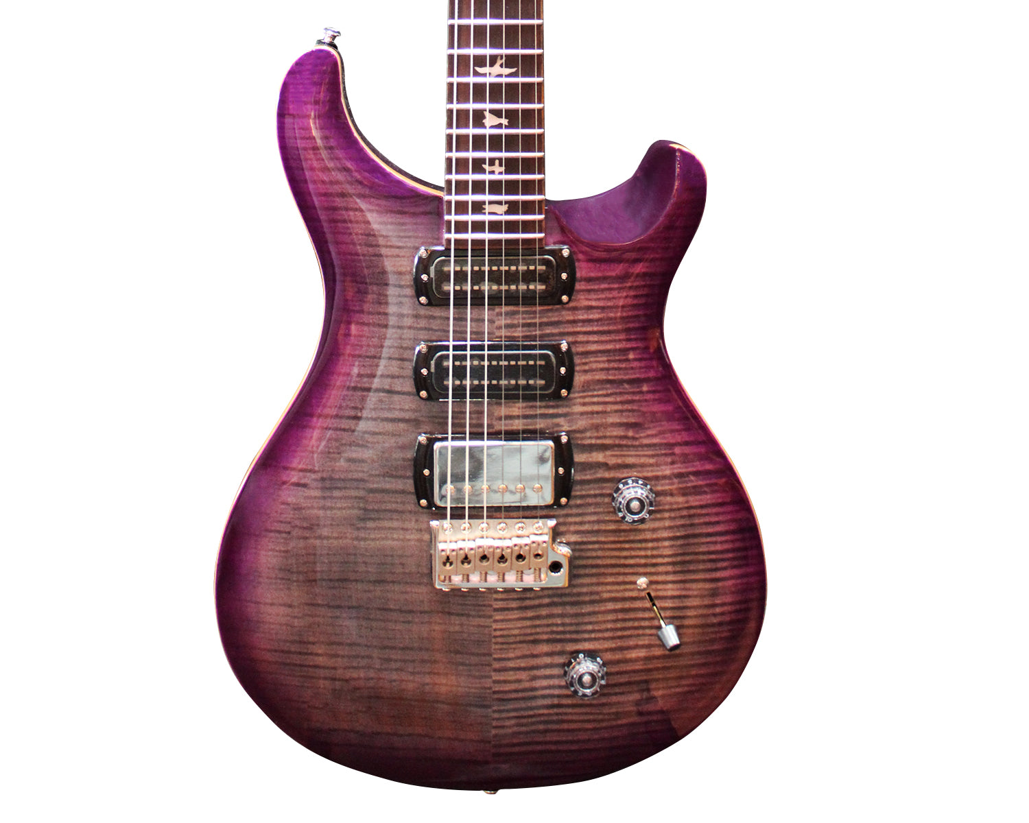 Guitarra Eléctrica PRS SE Studio Charcoal Purple Burst