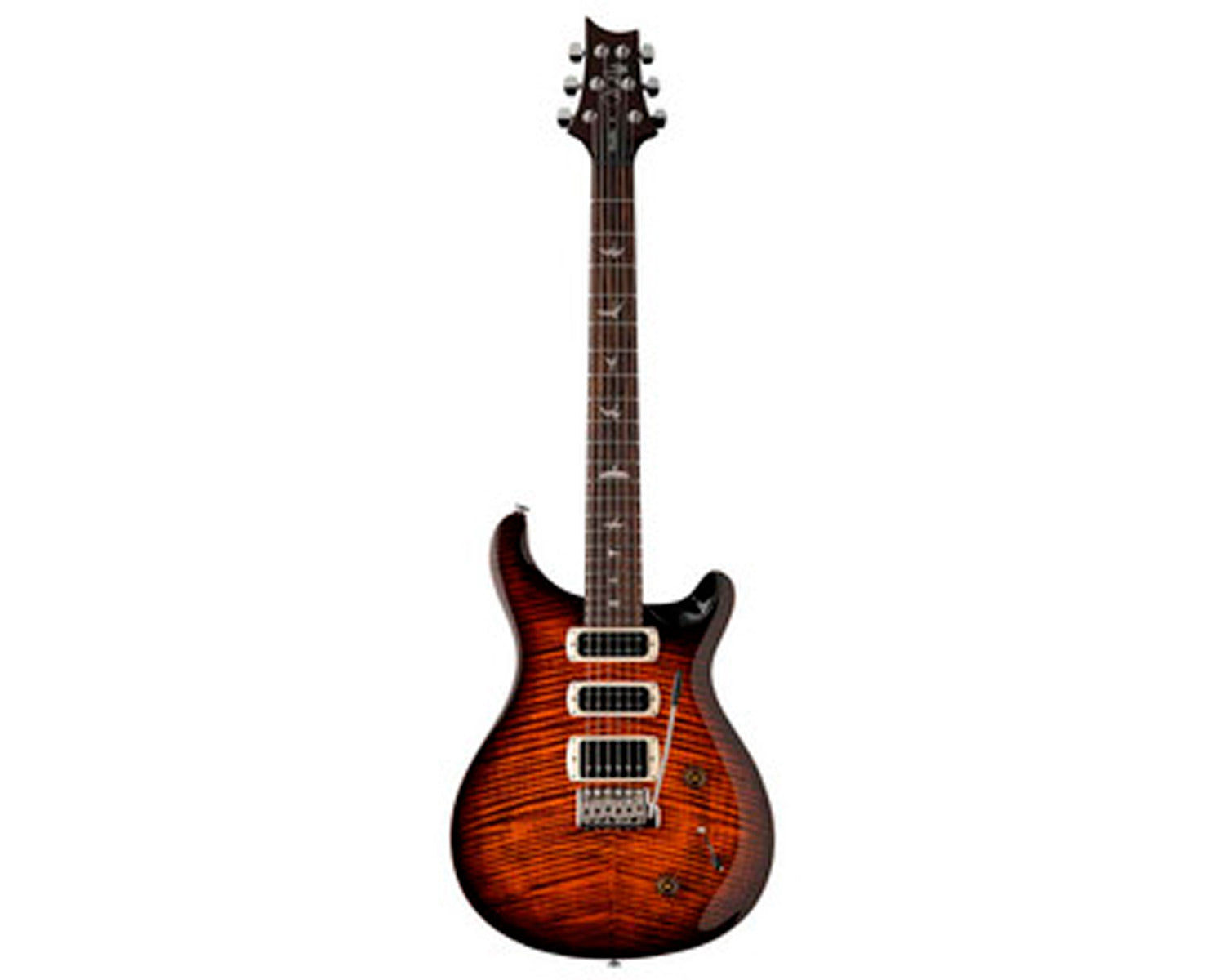 Guitarra Eléctrica PRS SE Studio Orange Tiger Smokeburst con Gig Bag