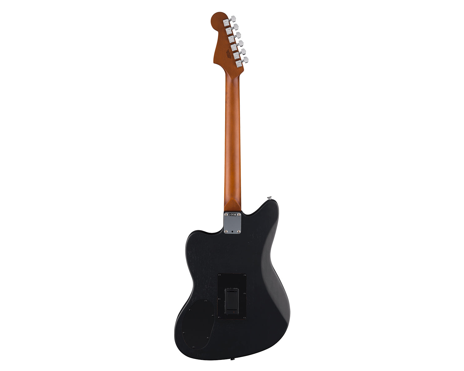 Fender Acoustasonic Standard Jazzmaster Guitarra Híbrida Electroacústica Black