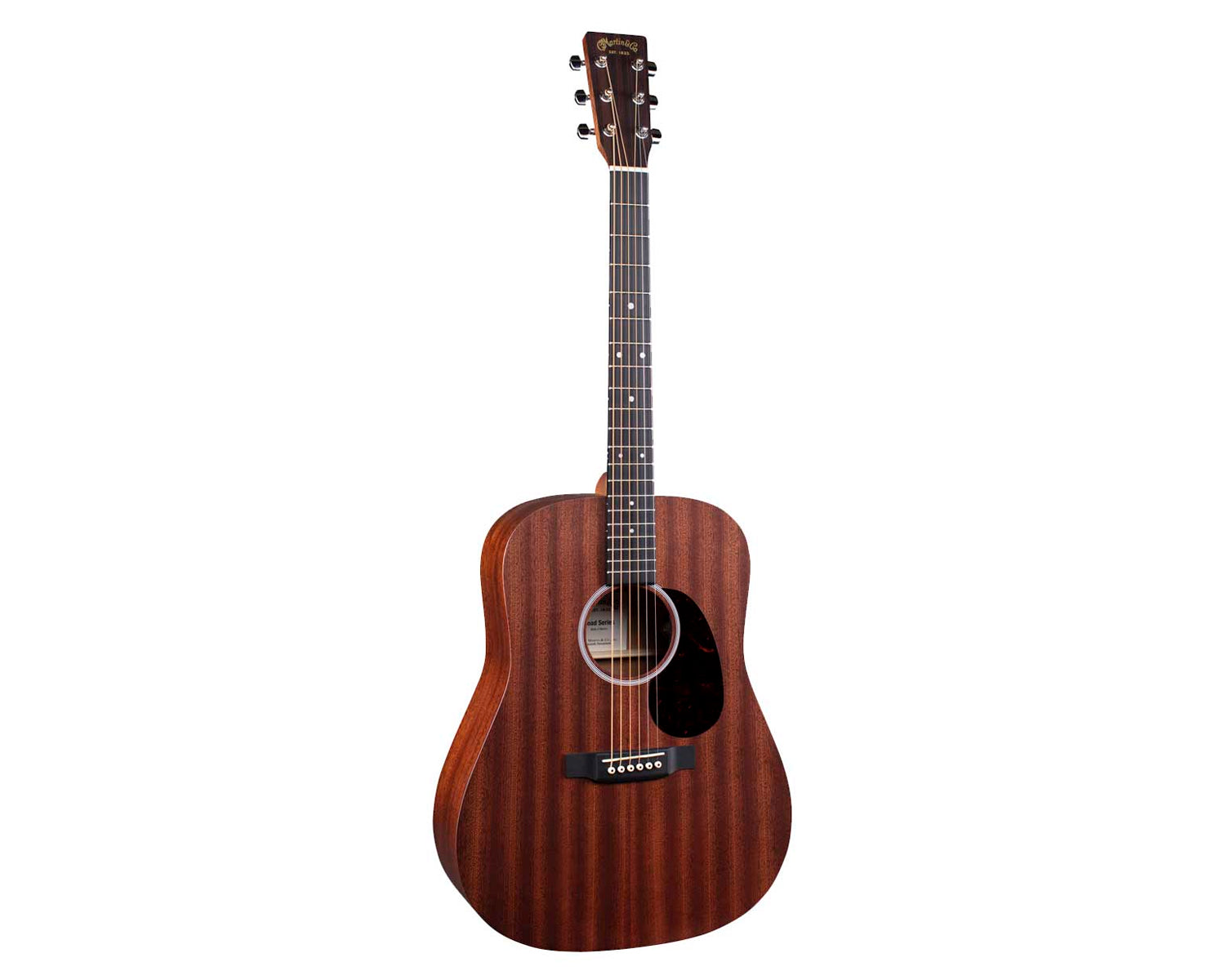 Guitarra Martin D-10E Dreadnought Electroacústica con Gig Bag