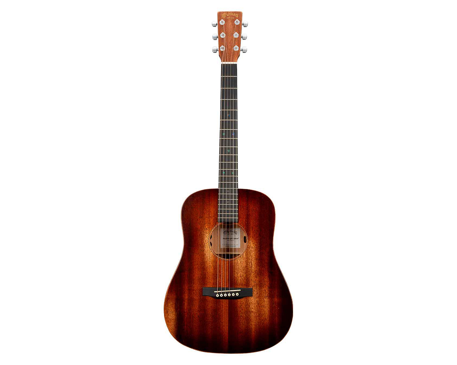 Guitarra Martin D Jr-E StreetMaster Electroacústica de Caoba Sólida Junior Dreadnought