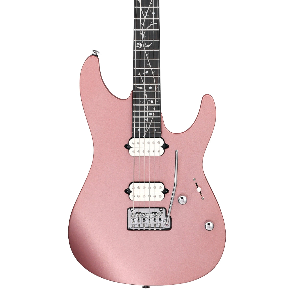GUITARRA ELECTRICA IBANEZ TIM HENSON MALVA METALICO CON FUNDA