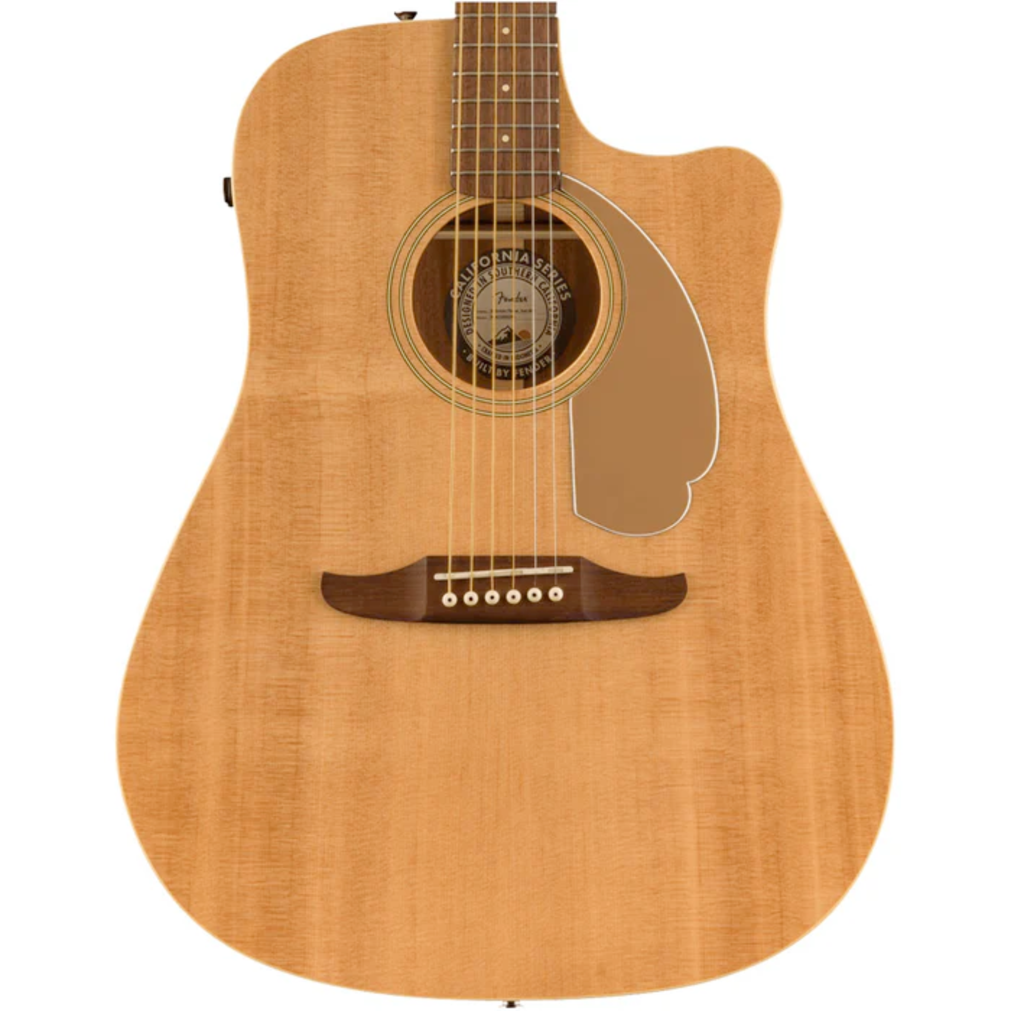 GUITARRA ELECTROACUSTICA FENDER REDONDO PLAYER NATURAL WN